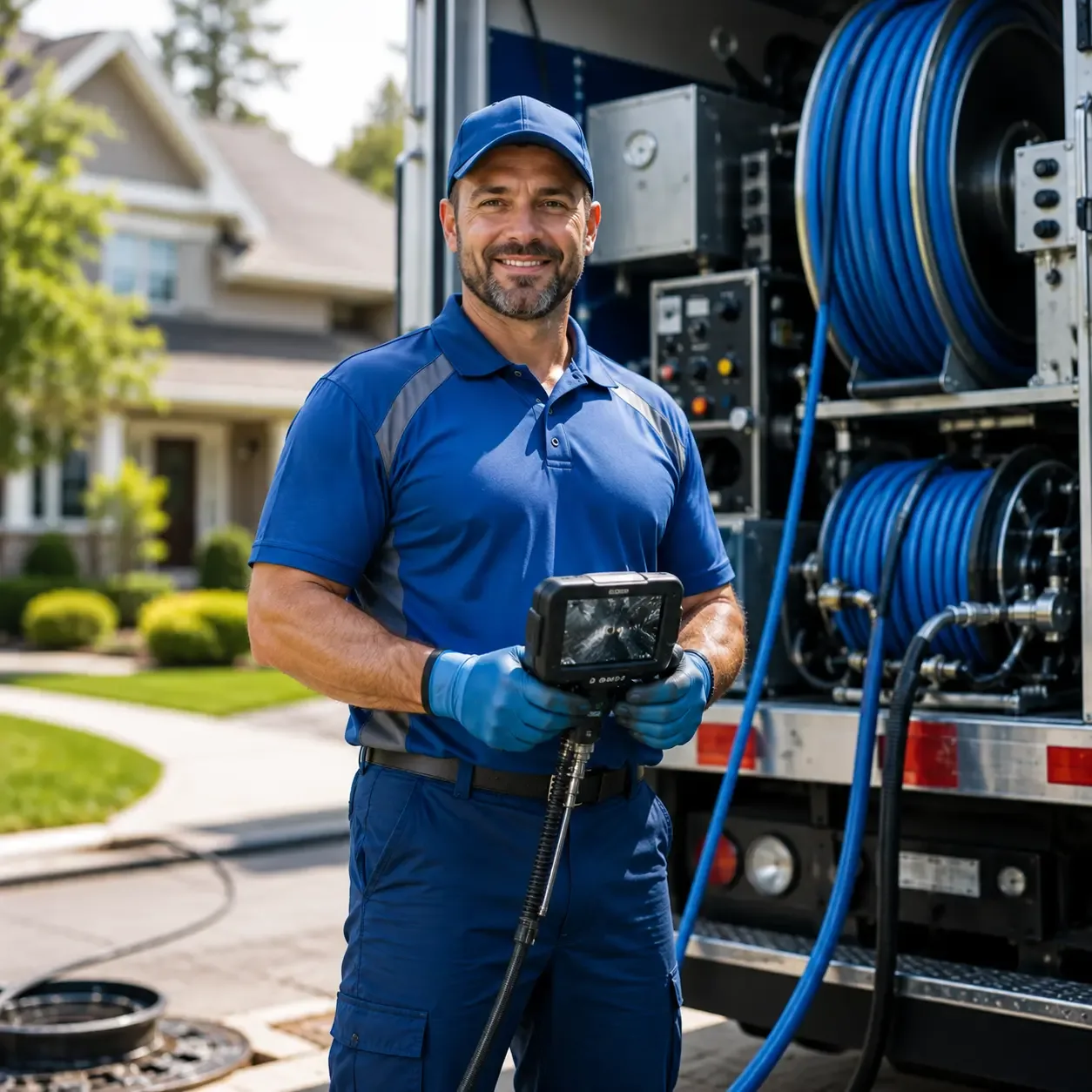 Local outdoor drain cleaning specialists in Brookville, OH